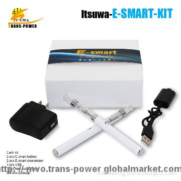1.6 ml capacity  mini ce4 vaporizer e cigarette E-smart double kit